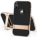 baratos Capinhas para iPhone-Capinha Para Apple iPhone XS / iPhone XR / iPhone XS Max Com Suporte Capa traseira S&amp;oacute;lido R&amp;iacute;gida PC