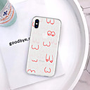 baratos Capinhas para iPhone-Capinha Para Apple iPhone XS / iPhone XR / iPhone XS Max Estampada Capa traseira Mulher Sensual / Desenho Animado Macia TPU