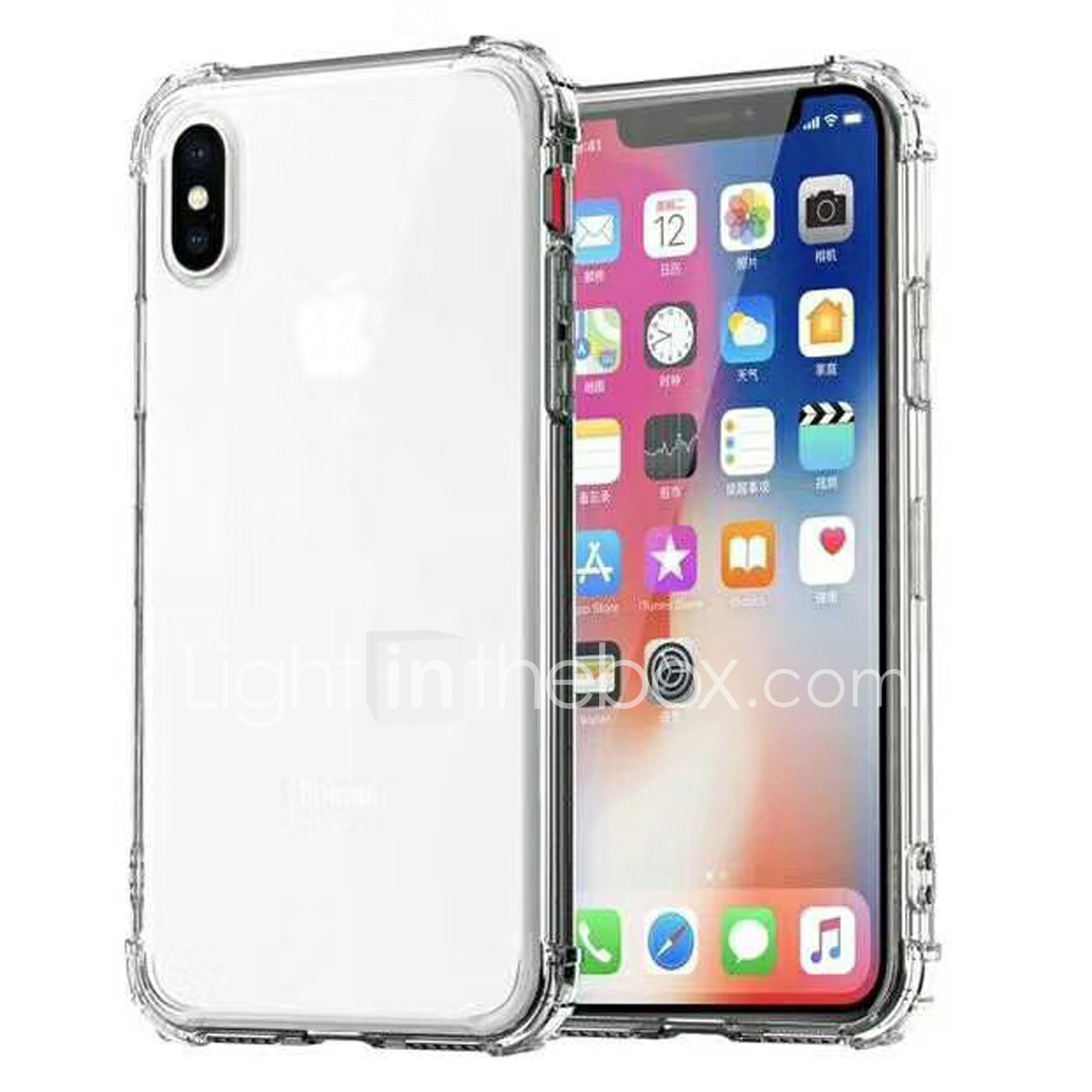 coque iphone xr transparante waves