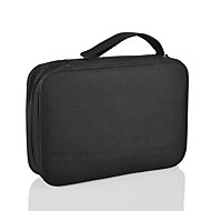 Kit de caixa de costura mini 24-24 cores bobinas adequado para iniciantes viagem melhor parceiro, saco de transporte com zíper