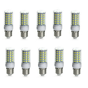 baratos Lâmpadas Espiga-10pçs 10 W Lâmpadas Espiga 850-950 lm E14 G9 GU10 Tubo 69 Contas LED SMD 5730 Impermeável Decorativa Branco Quente Branco Frio 220-240 V 110-130 V / 10 pçs / RoHs