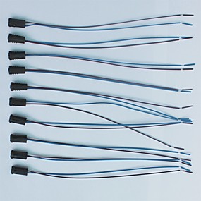 baratos Conetores-Suporte de lâmpada de plástico g4 30cm 10 cópias de acessório de iluminação de alta qualidade