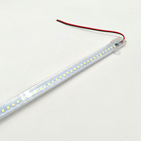 baratos Barras de LED-24w as barras claras conduzidas rígidas 2200-2400 lm ac220v 1m 144 leds aquecem o branco frio