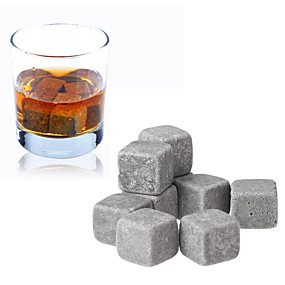baratos Utensílios de Bar &amp; Abridores-9 pcs conjunto whisky pedras ice cube vinho champanhe rock cooler bar
