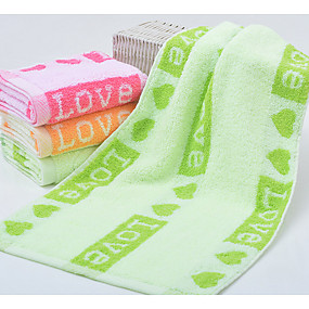 baratos Toalhas &amp; Roupões-Estilo fresco Toalha esportiva, Listrado Qualidade superior Algodão puro 100% Algodão Toalha