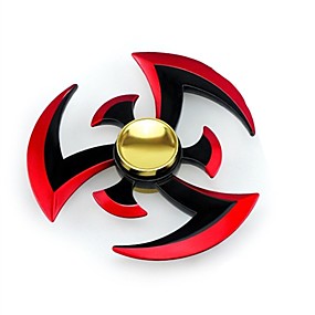 baratos Brinquedos para Exteriores-Spinners de mão Mão Spinner Por matar o tempo O stress e ansiedade alívio Brinquedo foco Metalic Ninja Peças Adulto Para Meninos Brinquedos Dom