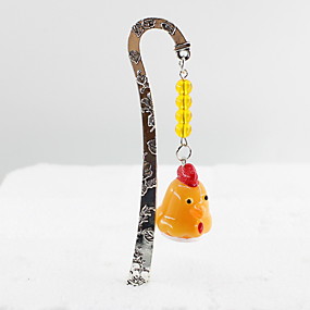 baratos Papelaria Gadgets-liga da forma / marcador pandent pintainho da resina para artigos de papelaria do lazer do escritório